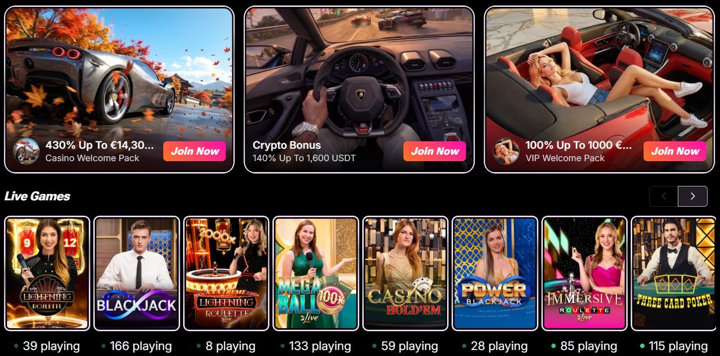 Daytona Spin Casino